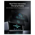 Anker Prime Charger Real Time Interactive Charging Display