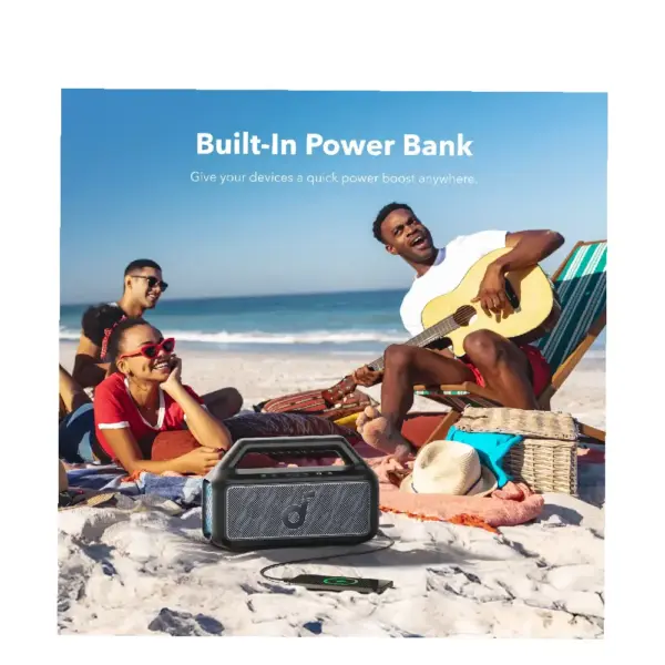 Anker Soundcore boom 2 built in powerbank speaker