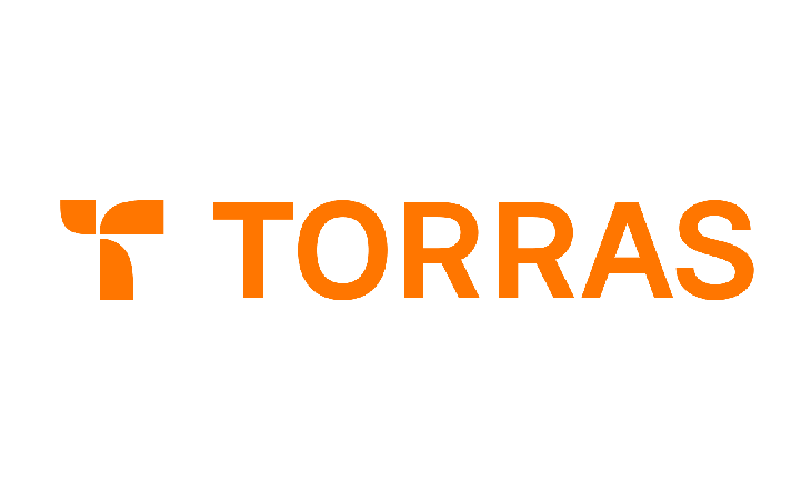 TORRAS ELECTRONICS LOGO ORANGE WITH TRANSPARENT BACKGROUND