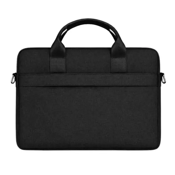 WiWU-Minimalist-Laptop-Bag-II-Black-Back-View-at-Nextechstore.lk_-1-768x768