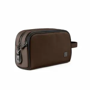 WiWU Phantom Fingerprint Lock Pouch Pro Brown at Nextechstore.lk