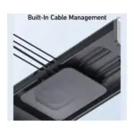 Anker 675 USB-C Monitor Stand Dock (12-in-1 with Wireless Charging) Cable Management at Nextechstore.lk