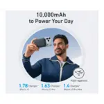 Anker MagGo Power Bank (10K, Slim) Airline Approved PowerBank Black at Nextechstore.lk