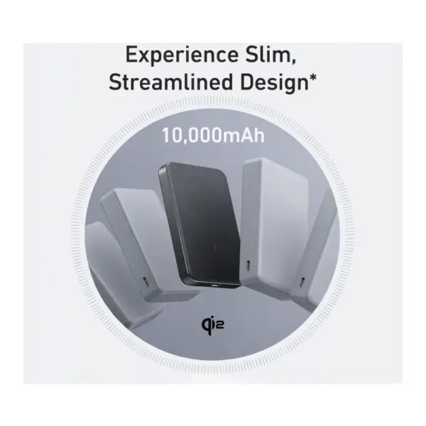 Anker MagGo Power Bank Super Slim (10k) Black at Nextechstore.lk