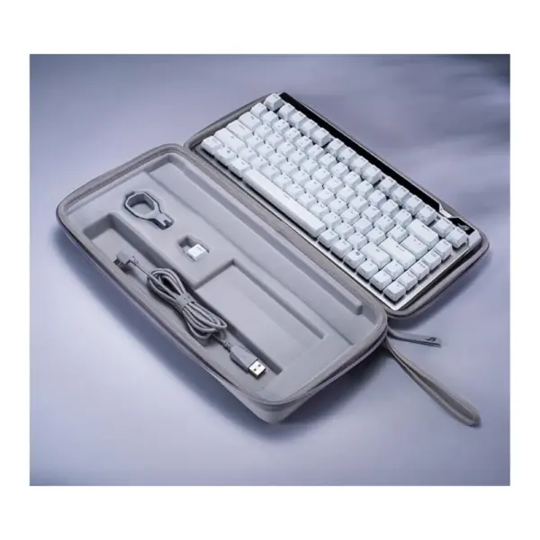 Asus ROG Falchion Ace 75 HE Gaming Keyboared White with Protection pouch at Nextechstore.lk