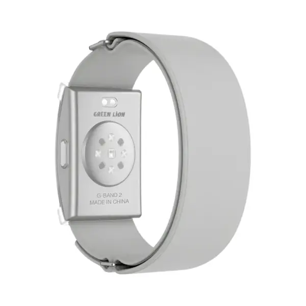 GREEN LION G-Band 2 Fit Wear Smart Fitness Band Grey back view At nextechstore.lk