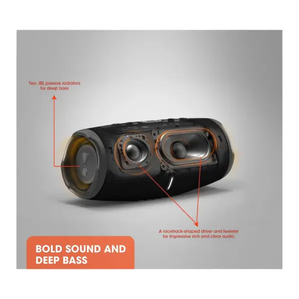JBL Charge 5 Portable Bluetooth Speakerc Black deep bass at nextechstore.lk