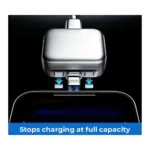Kuwajia Smart Auto Stop Charging Adapter at 100% Type-C at Nextechstore,lk