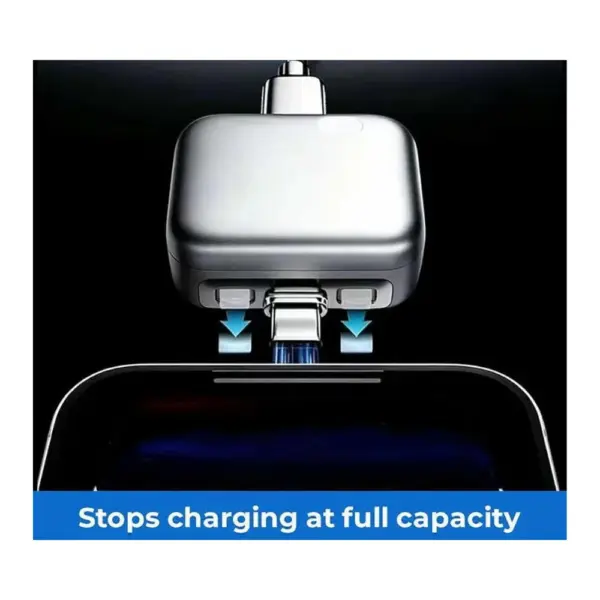 Kuwajia Smart Auto Stop Charging Adapter at 100% Type-C at Nextechstore,lk