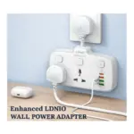 LDNIO SC2413 2500W Universal Outlet With USB-C AND USB-A Ports Enhanced Universal Adapter At Nextechstore.lk