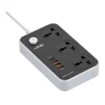 LDNIO SC3412 38W PD20W Power Strip 3 Socket Outlets and 3 QC 3.0 USB At Nextechstore.lk