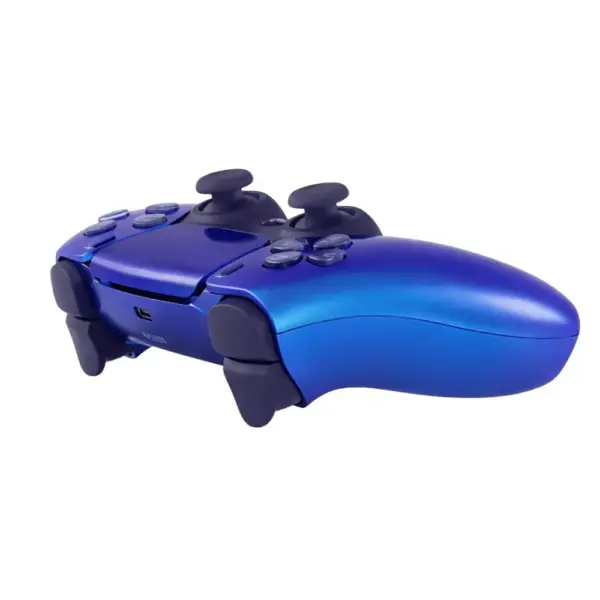 PS5 Duelsense Controller Chroma Edition Blue Front Trigger Side View at Nextechstore.lk