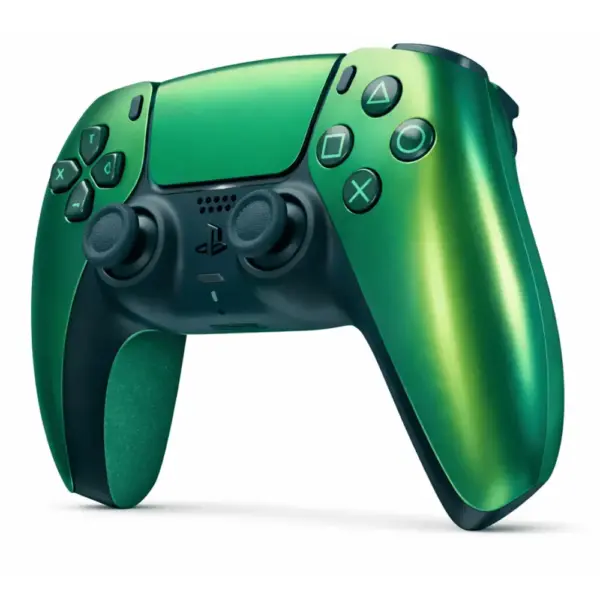PS5 Duelsense Controller Chroma Edition Green Front View at Nextechstore.lk