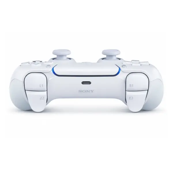 PS5 Duelsense Controller Chroma Edition WhiteTop Trigger View at Nextechstore.lk