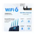 Tp-Link Archer AX55 AX3000 Dual Band Gigabit Wi-Fi 6 Router Fastest Wifi At Nextechstore.lk