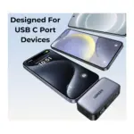 UGREEN 5000mAh 20W Power Bank with Built-in USB-C Connector Designed For All the Devices with USB-C Charging at Nextechstore.lk
