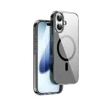 WiWU IShield Pro MCC-101 Magnetic Clear Case Dark Transparent for iphone 17 at Nextechstore.lk