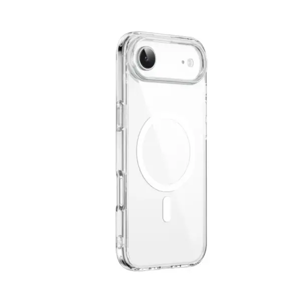 WiWU IShield Pro MCC-101 Magnetic Clear Case White Transparent for iphone 17 Air Back side at Nextechstore.lk