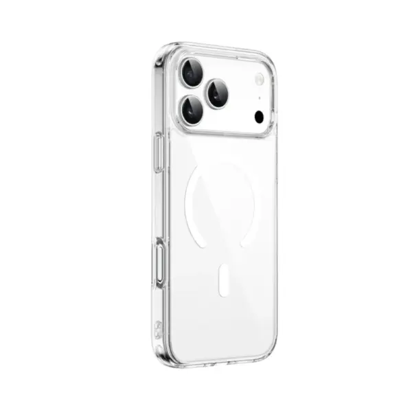 WiWU IShield Pro MCC-101 Magnetic Clear Case White Transparent for iphone 17 Pro Max, 17 Pro at Nextechstore.lk
