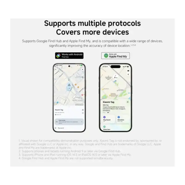 XIAOMI Tag Supports Android and IOS at Nextechstore.lk