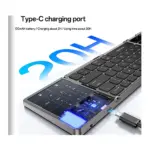 Yesido Kb49 Tri-Fold Wireless Bluetooth Keyboard with Touchpad & Numeric Keypad for Phone, Tablet & PC - 20hours battery life at Nextechstore.lk