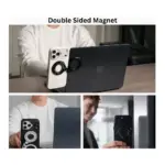 AULUMU G09 Infinite 360° Magnetic Stand With 3-Axis Rotation Black and White double sided magnet