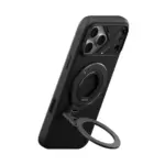 AULUMU G09 Infinite 360° Magnetic Stand With 3-Axis Rotation Black on phone position white background
