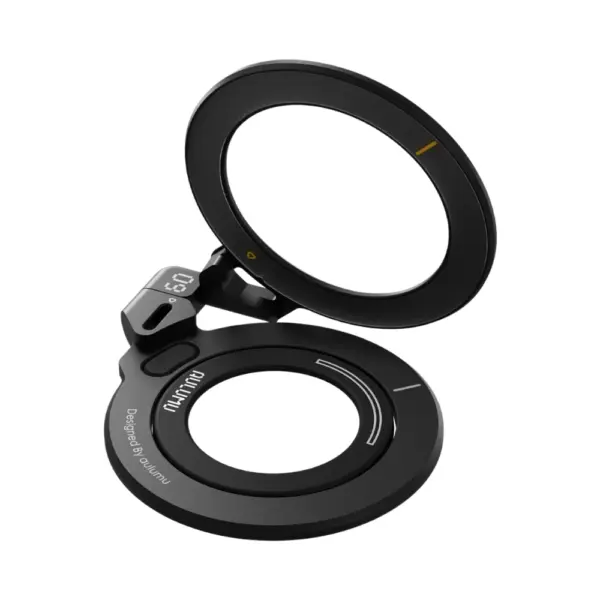 AULUMU G09 Infinite 360° Magnetic Stand With 3-Axis Rotation Open Black