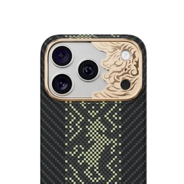 Benks Knight Air Black Case built with Kevlar Close Up at Nextechstore.lk