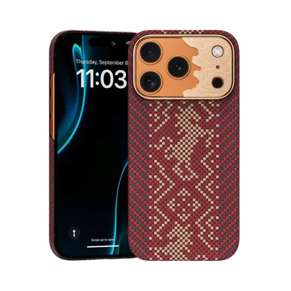 Knight ArmorAir Case Red built with Kevlar at Nextechstore.lk