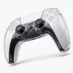 PS5 DualsSense controller Plastic Case In White Background Tilt Bottom View At Nextechstore.lk