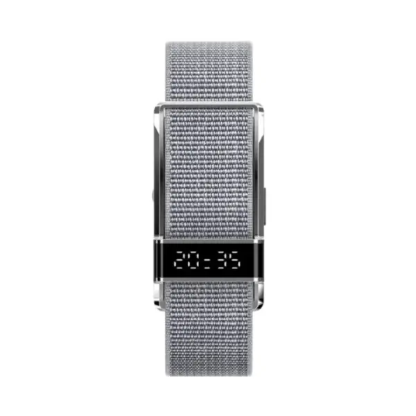 Porodo Trackfit Pro Smart Bracelet Fitness Tracker with Display Grey Front at Nextechstore.lk