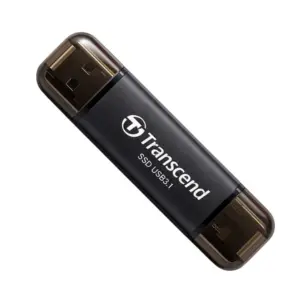 Transcend ESD310 USB A And Type C 3.2 Gen 2 Portable SSD – with White Background at Nextechstore.lk